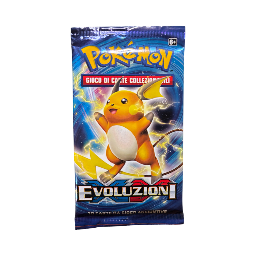 EVOLUZIONI XY SEALED PACKS - ARTWORK SET